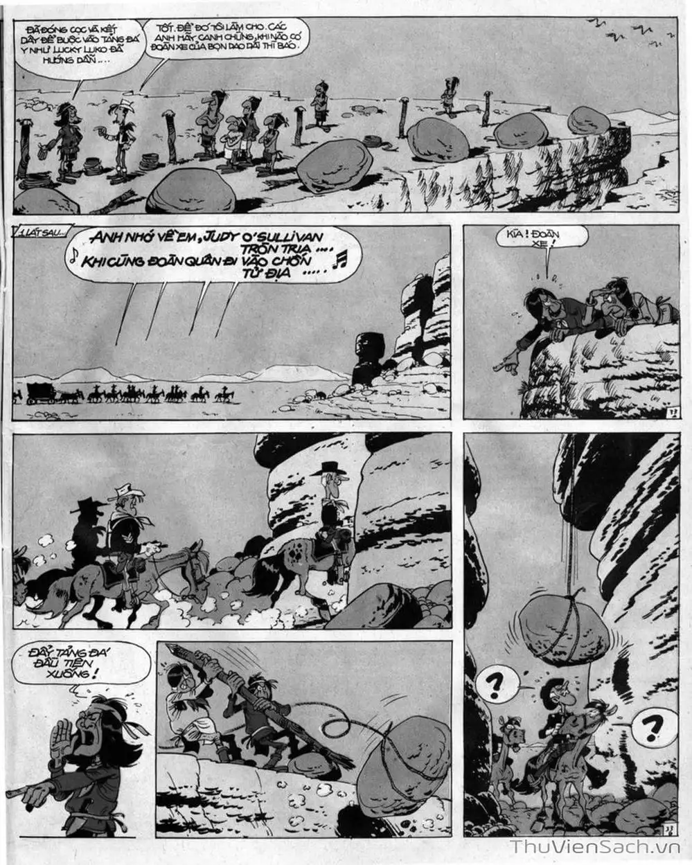 Truyện Tranh Cuộc Phiêu Lưu Kỳ Thú Của Lucky Luke trang 3