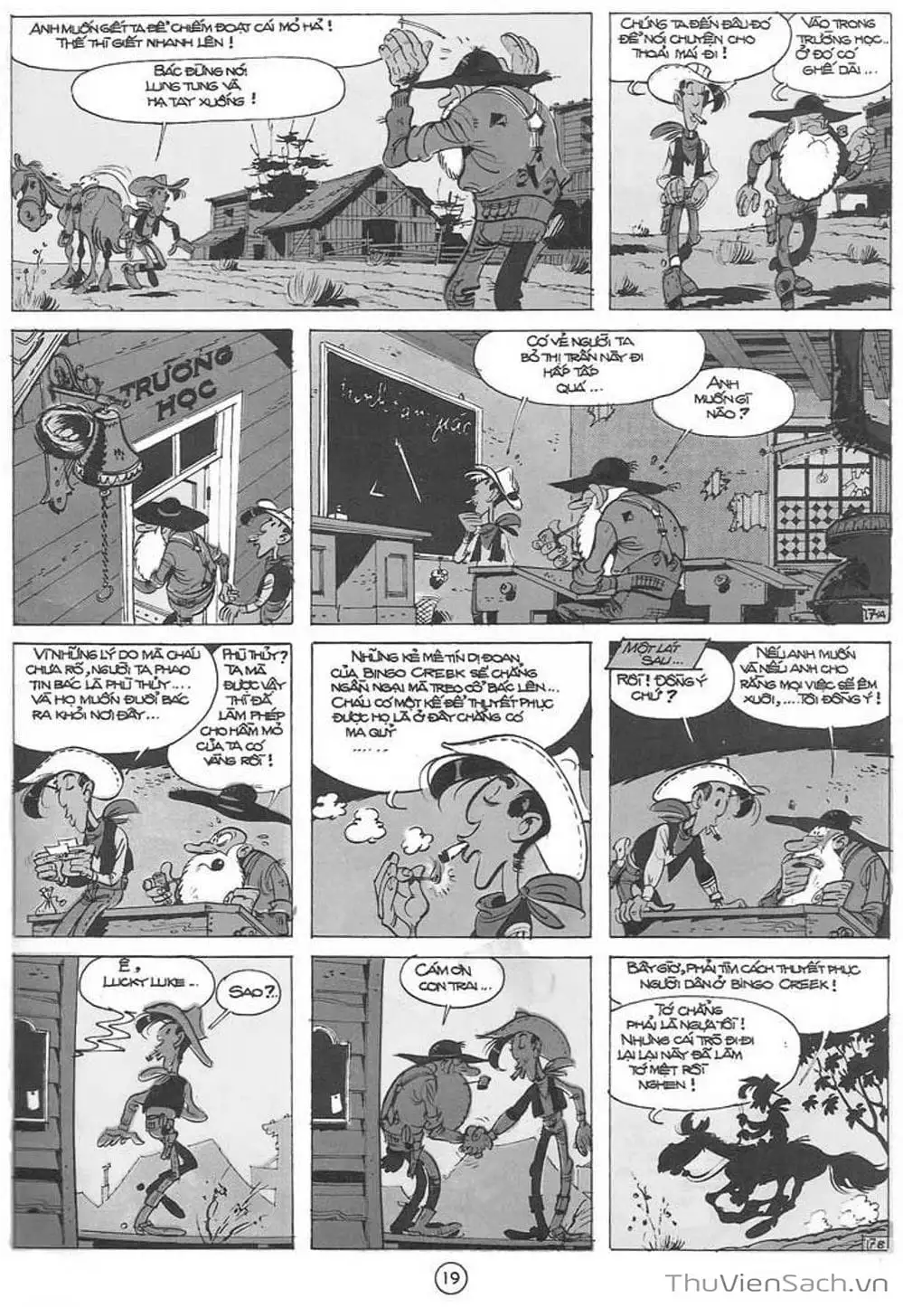 Truyện Tranh Cuộc Phiêu Lưu Kỳ Thú Của Lucky Luke trang 3