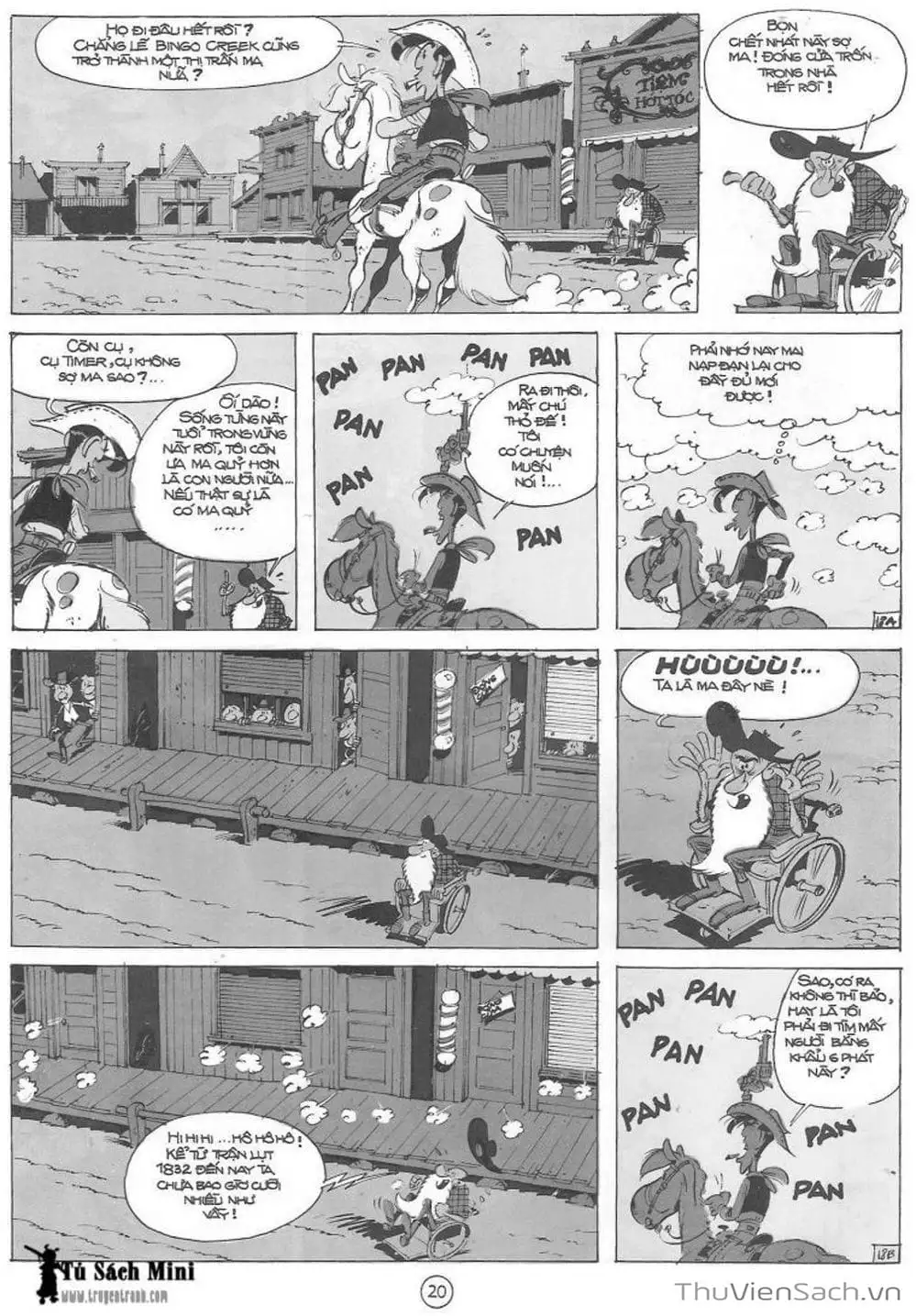 Truyện Tranh Cuộc Phiêu Lưu Kỳ Thú Của Lucky Luke trang 3