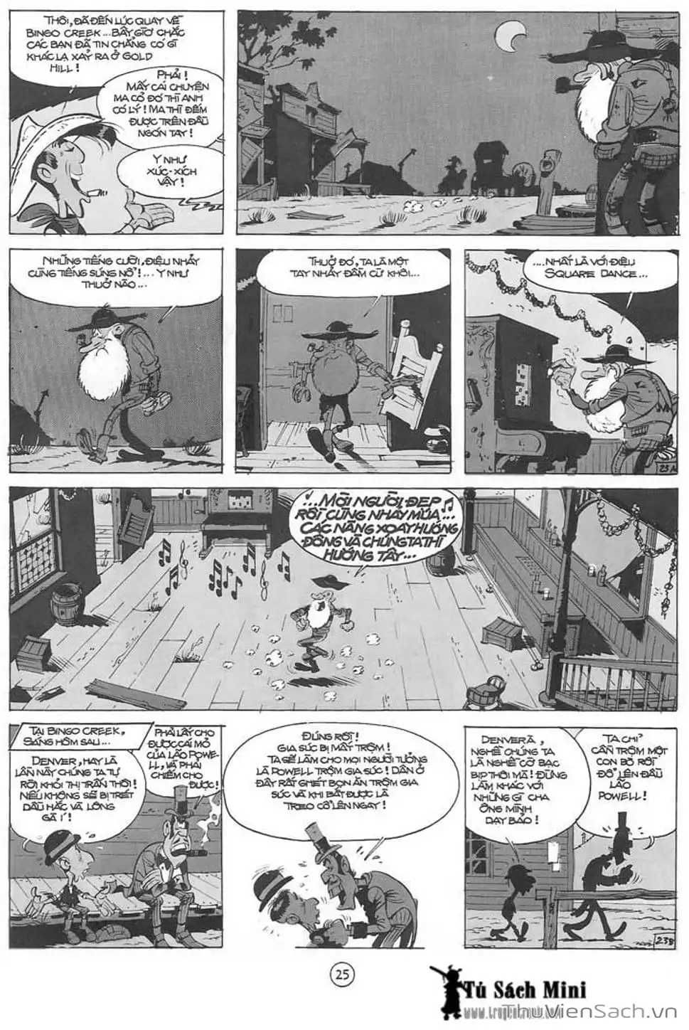 Truyện Tranh Cuộc Phiêu Lưu Kỳ Thú Của Lucky Luke trang 3