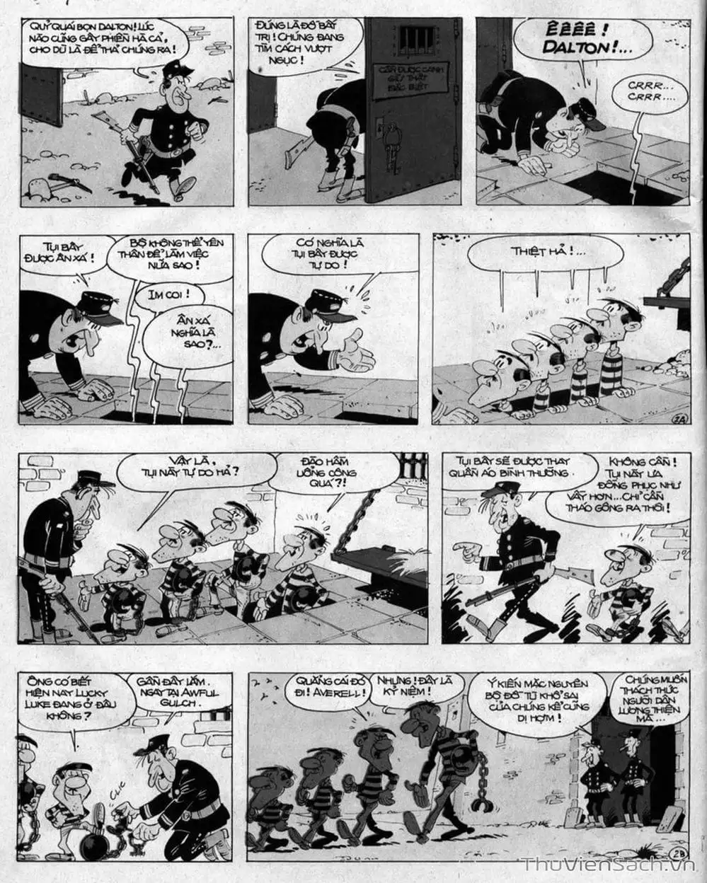 Truyện Tranh Cuộc Phiêu Lưu Kỳ Thú Của Lucky Luke trang 3