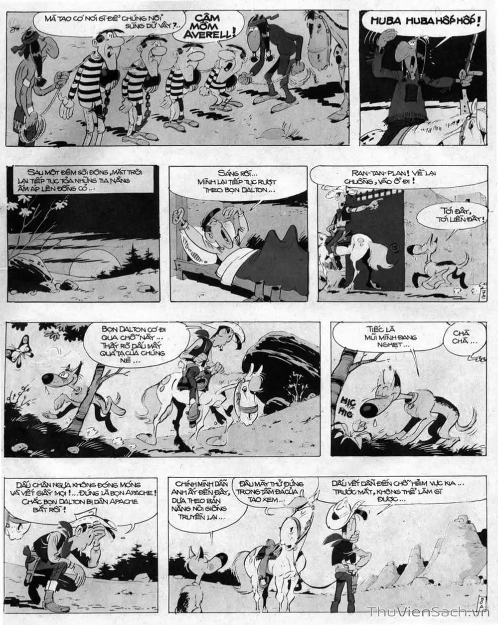 Truyện Tranh Cuộc Phiêu Lưu Kỳ Thú Của Lucky Luke trang 3