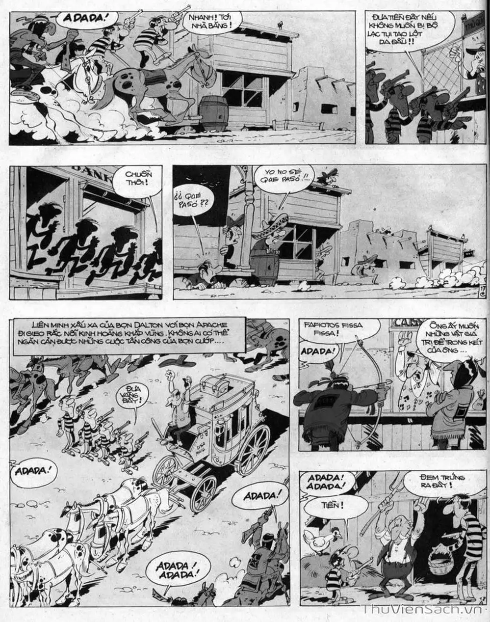 Truyện Tranh Cuộc Phiêu Lưu Kỳ Thú Của Lucky Luke trang 3