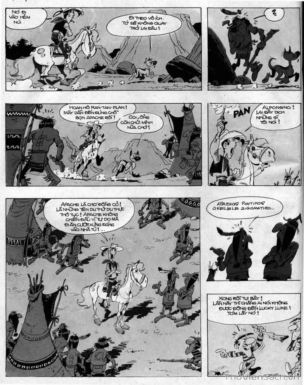 Truyện Tranh Cuộc Phiêu Lưu Kỳ Thú Của Lucky Luke trang 3