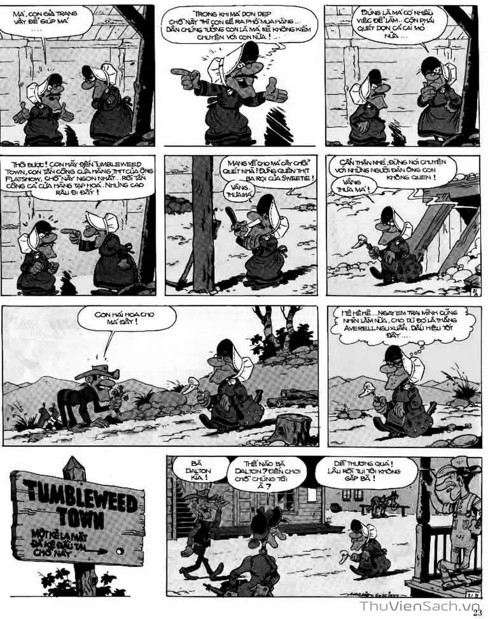 Truyện Tranh Cuộc Phiêu Lưu Kỳ Thú Của Lucky Luke trang 3