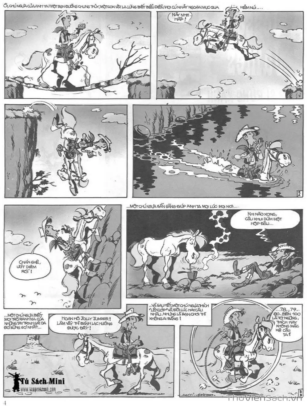 Truyện Tranh Cuộc Phiêu Lưu Kỳ Thú Của Lucky Luke trang 3