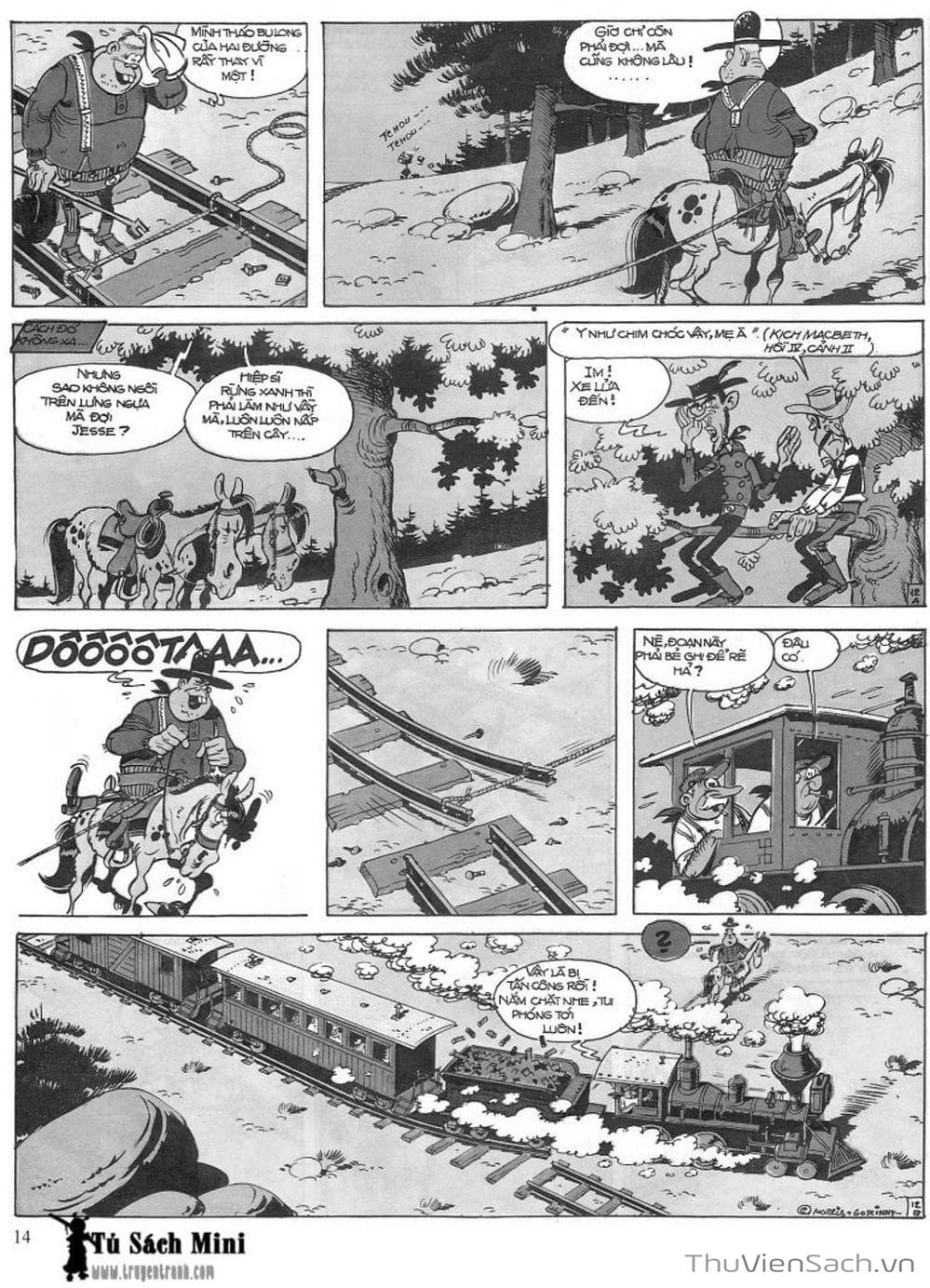 Truyện Tranh Cuộc Phiêu Lưu Kỳ Thú Của Lucky Luke trang 3