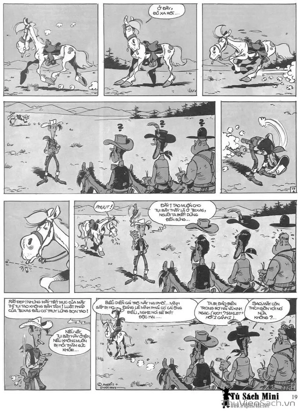 Truyện Tranh Cuộc Phiêu Lưu Kỳ Thú Của Lucky Luke trang 3