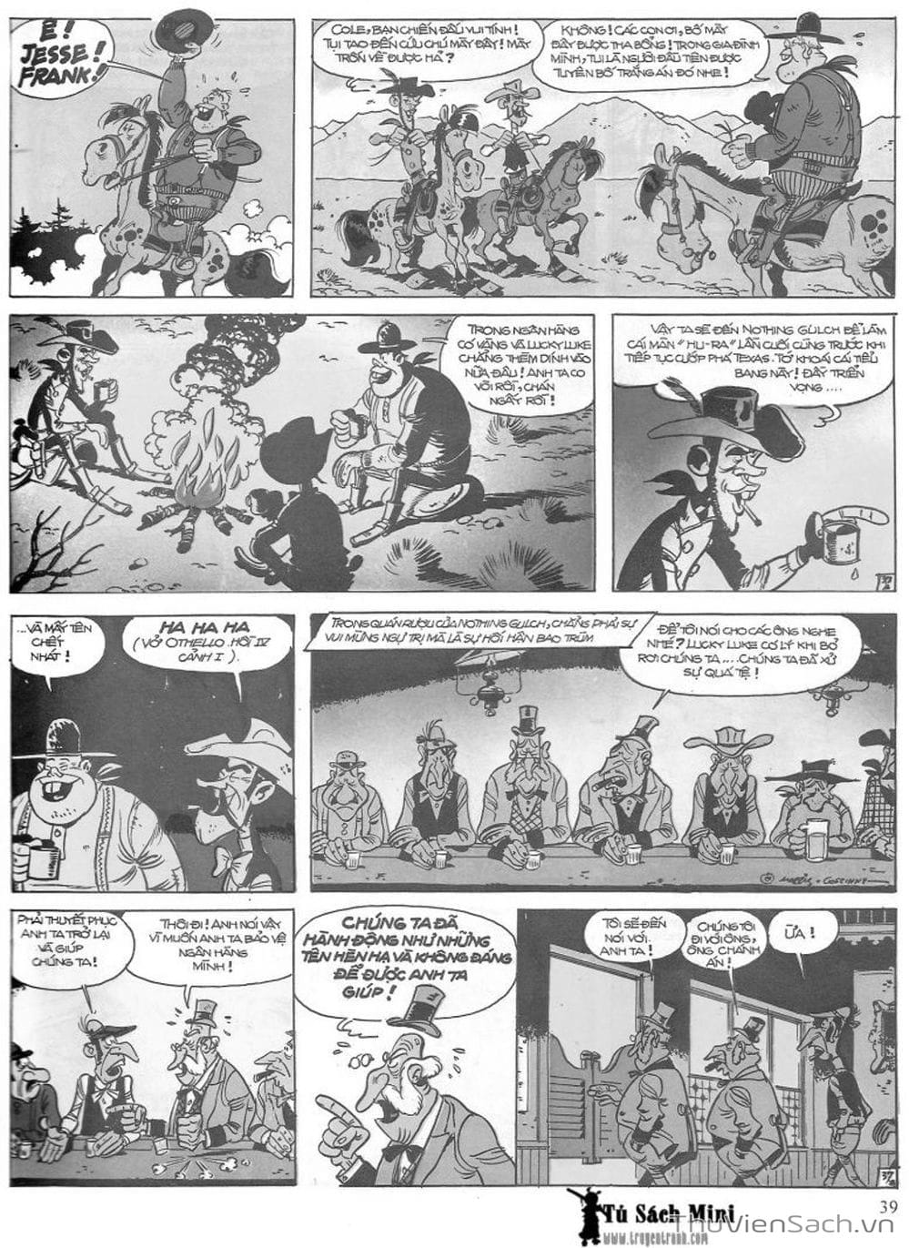 Truyện Tranh Cuộc Phiêu Lưu Kỳ Thú Của Lucky Luke trang 3