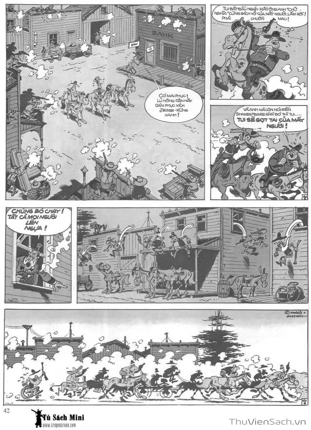 Truyện Tranh Cuộc Phiêu Lưu Kỳ Thú Của Lucky Luke trang 3