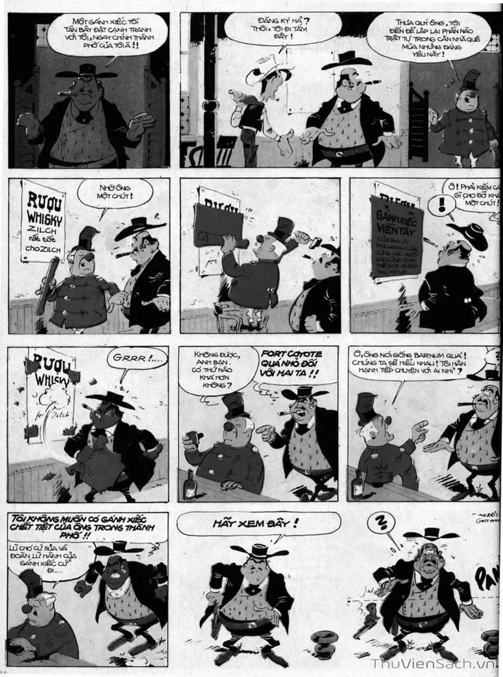 Truyện Tranh Cuộc Phiêu Lưu Kỳ Thú Của Lucky Luke trang 3