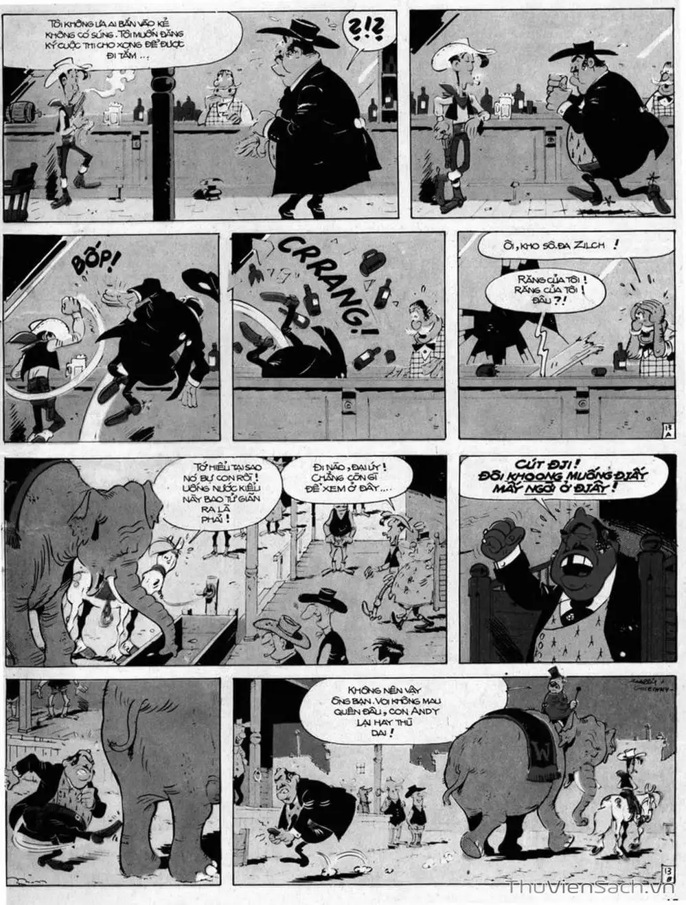 Truyện Tranh Cuộc Phiêu Lưu Kỳ Thú Của Lucky Luke trang 3