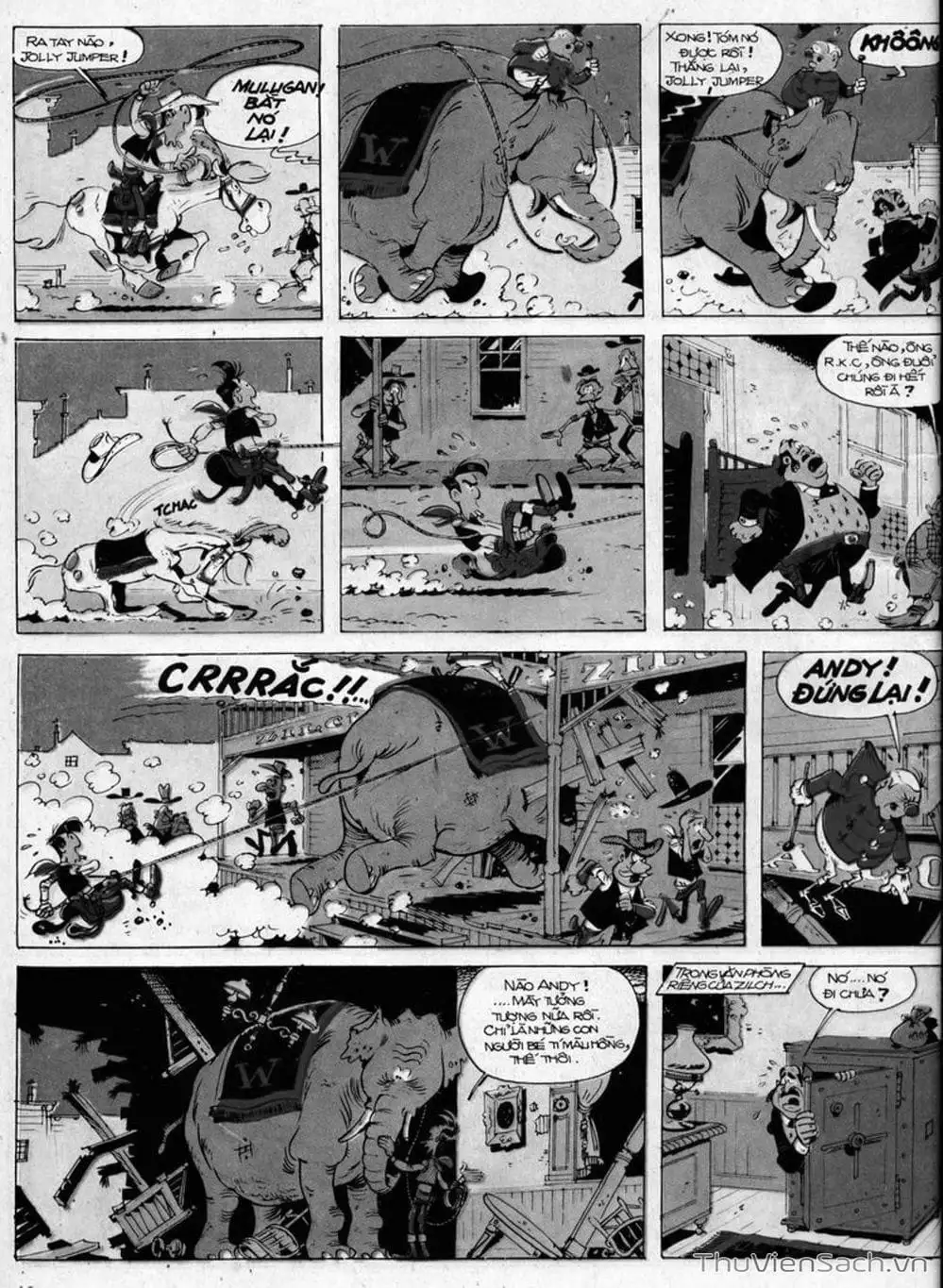 Truyện Tranh Cuộc Phiêu Lưu Kỳ Thú Của Lucky Luke trang 3