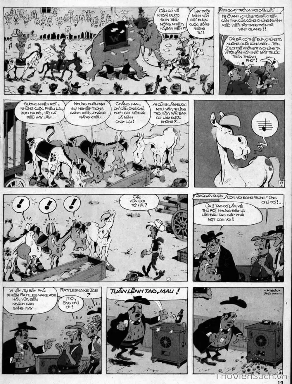 Truyện Tranh Cuộc Phiêu Lưu Kỳ Thú Của Lucky Luke trang 3