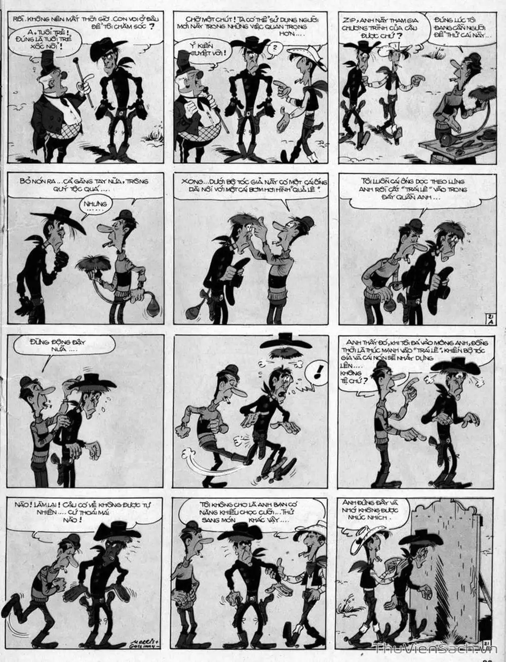 Truyện Tranh Cuộc Phiêu Lưu Kỳ Thú Của Lucky Luke trang 3