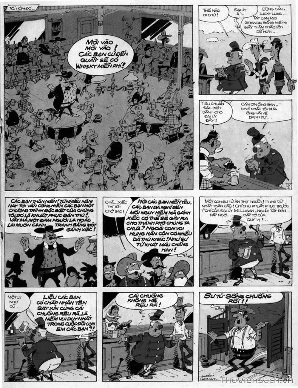 Truyện Tranh Cuộc Phiêu Lưu Kỳ Thú Của Lucky Luke trang 3