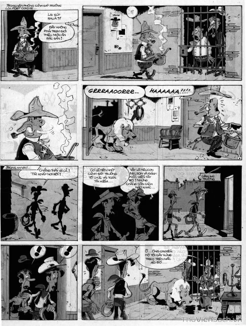 Truyện Tranh Cuộc Phiêu Lưu Kỳ Thú Của Lucky Luke trang 3