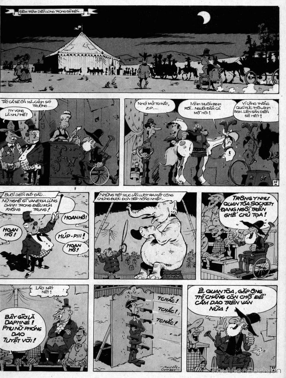 Truyện Tranh Cuộc Phiêu Lưu Kỳ Thú Của Lucky Luke trang 3