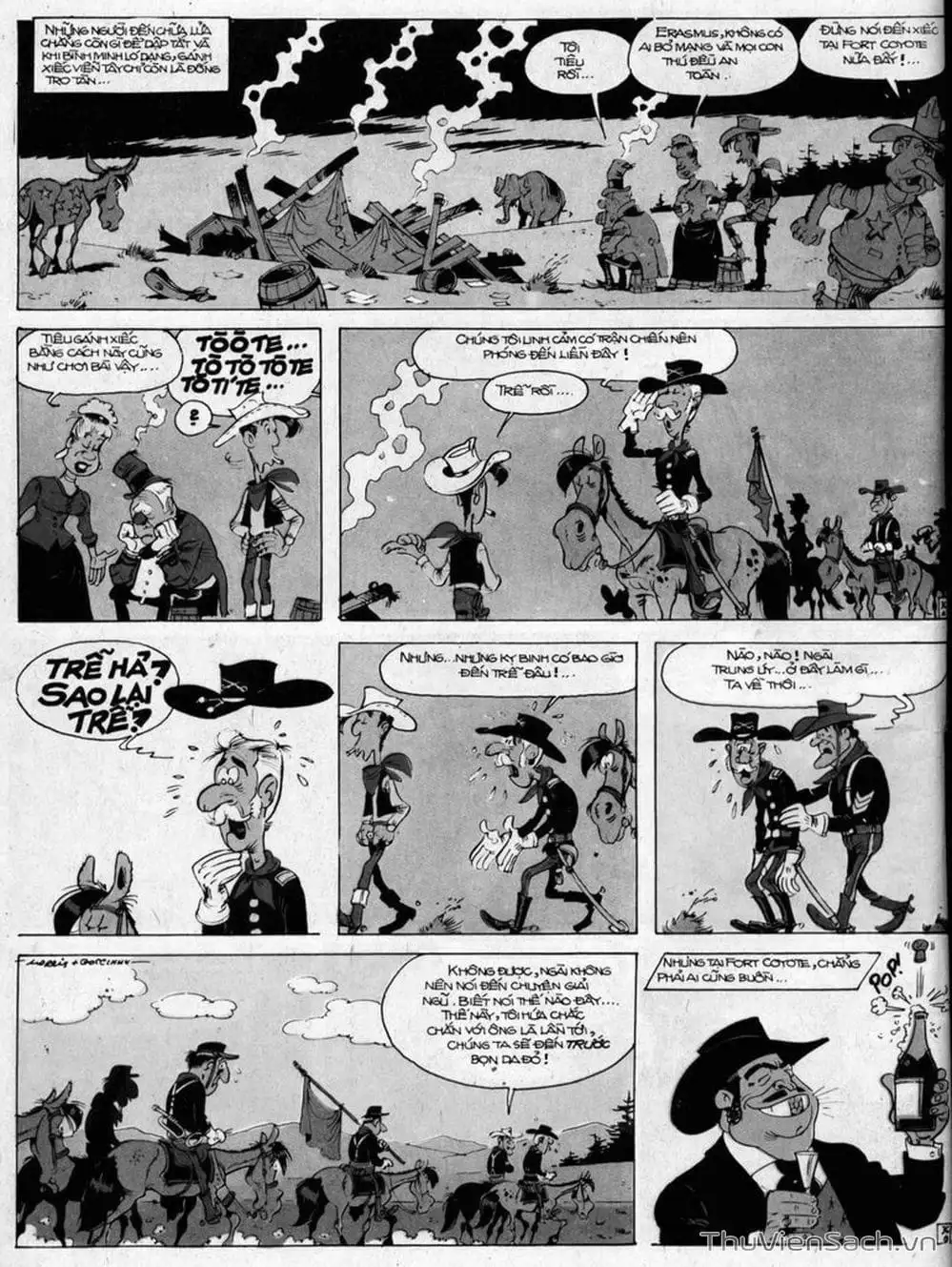 Truyện Tranh Cuộc Phiêu Lưu Kỳ Thú Của Lucky Luke trang 3