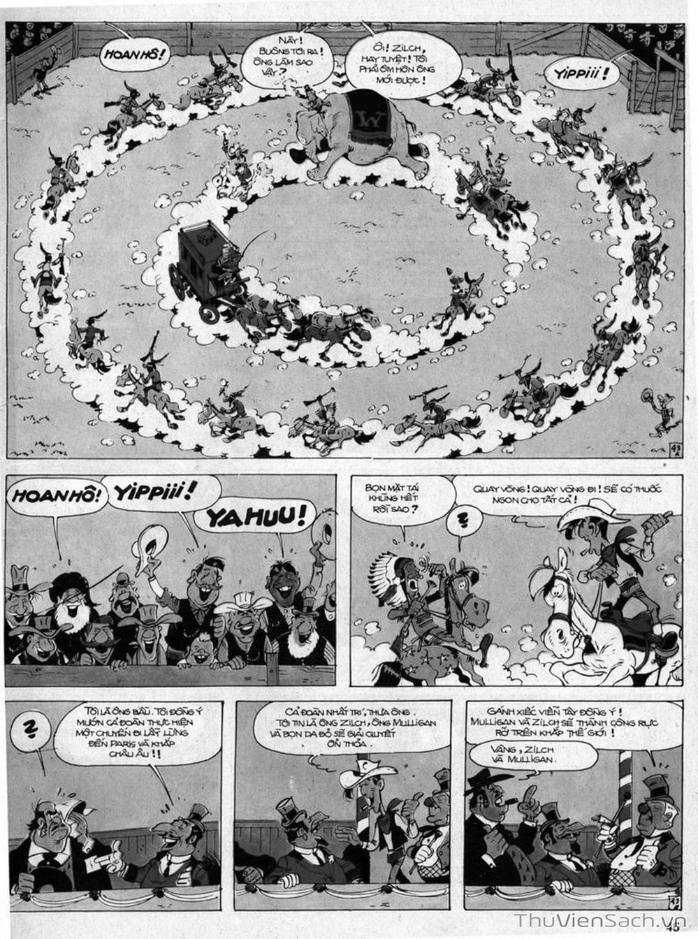 Truyện Tranh Cuộc Phiêu Lưu Kỳ Thú Của Lucky Luke trang 3
