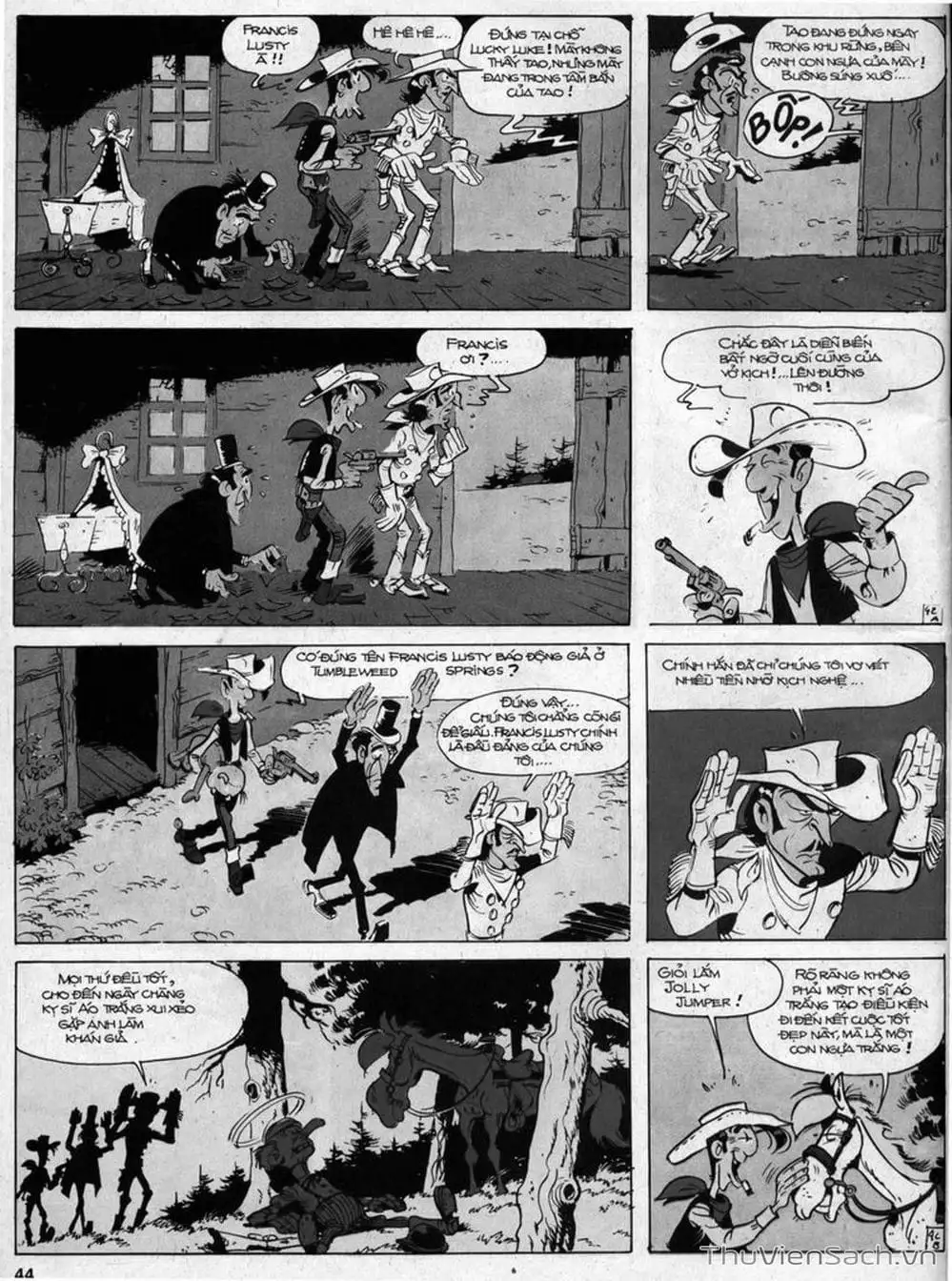 Truyện Tranh Cuộc Phiêu Lưu Kỳ Thú Của Lucky Luke trang 3