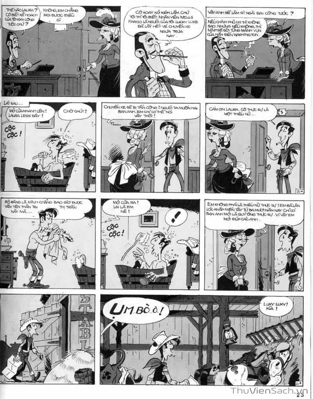 Truyện Tranh Cuộc Phiêu Lưu Kỳ Thú Của Lucky Luke trang 3