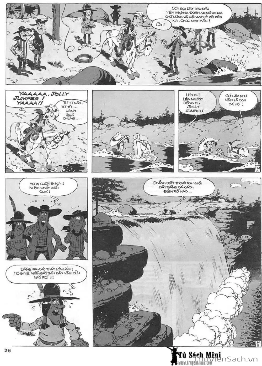 Truyện Tranh Cuộc Phiêu Lưu Kỳ Thú Của Lucky Luke trang 3