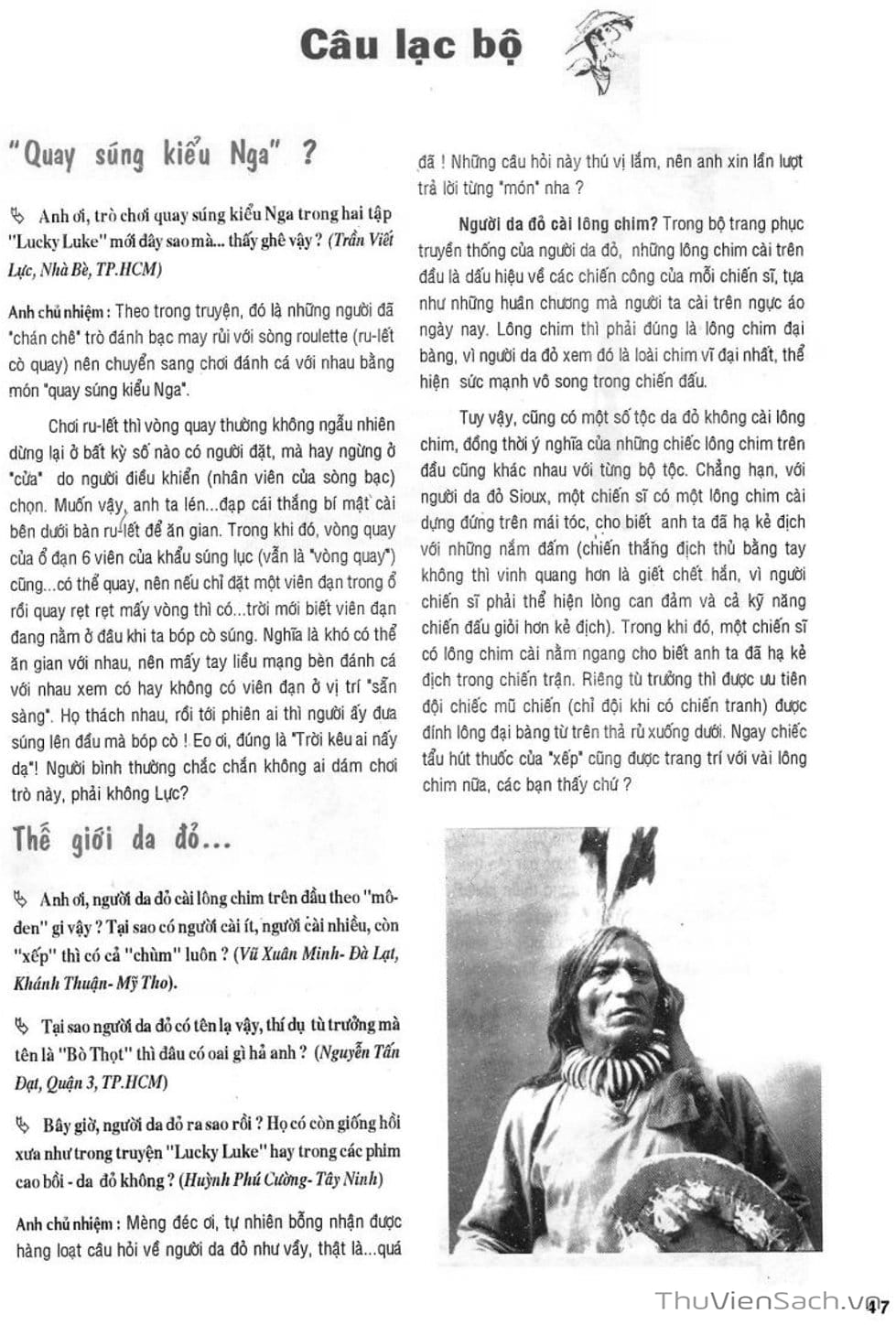 Truyện Tranh Cuộc Phiêu Lưu Kỳ Thú Của Lucky Luke trang 3