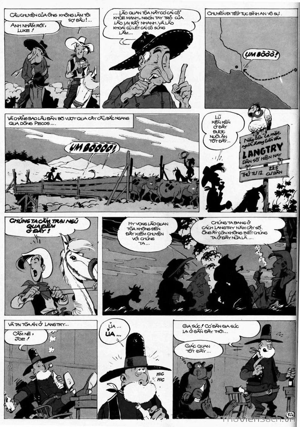 Truyện Tranh Cuộc Phiêu Lưu Kỳ Thú Của Lucky Luke trang 3