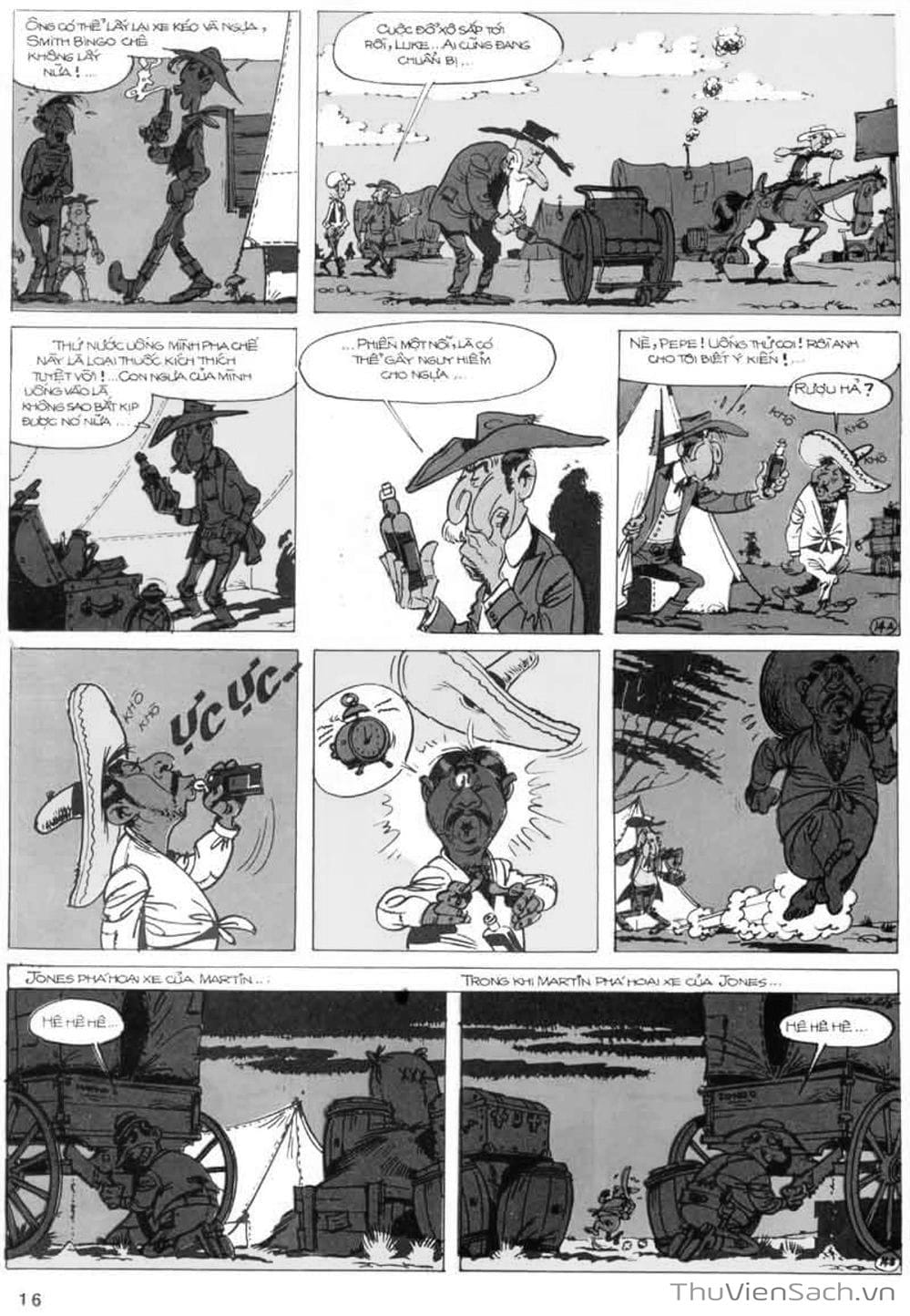 Truyện Tranh Cuộc Phiêu Lưu Kỳ Thú Của Lucky Luke trang 3