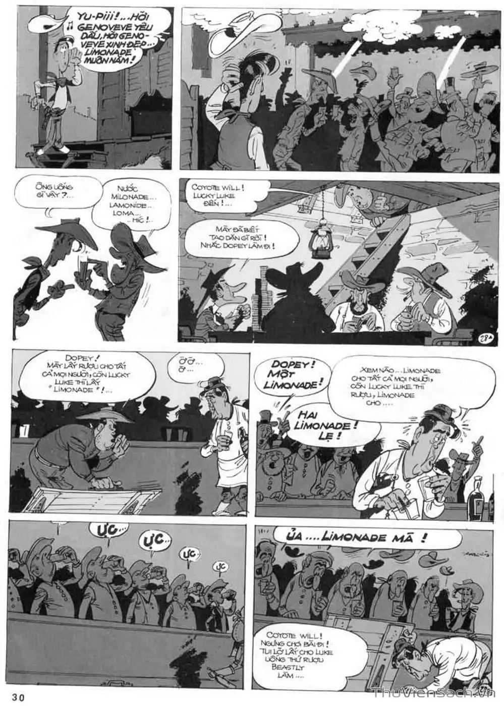 Truyện Tranh Cuộc Phiêu Lưu Kỳ Thú Của Lucky Luke trang 3