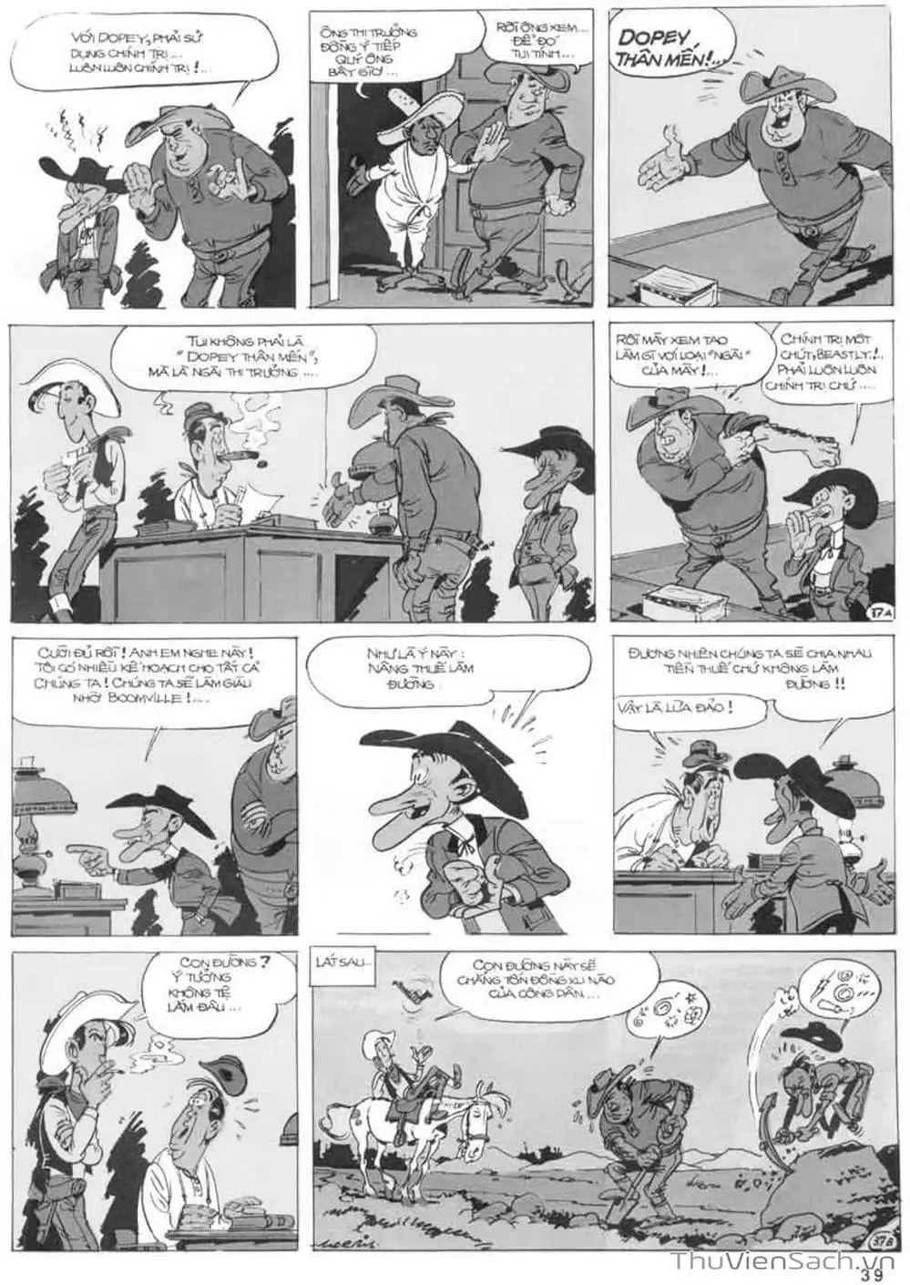 Truyện Tranh Cuộc Phiêu Lưu Kỳ Thú Của Lucky Luke trang 3