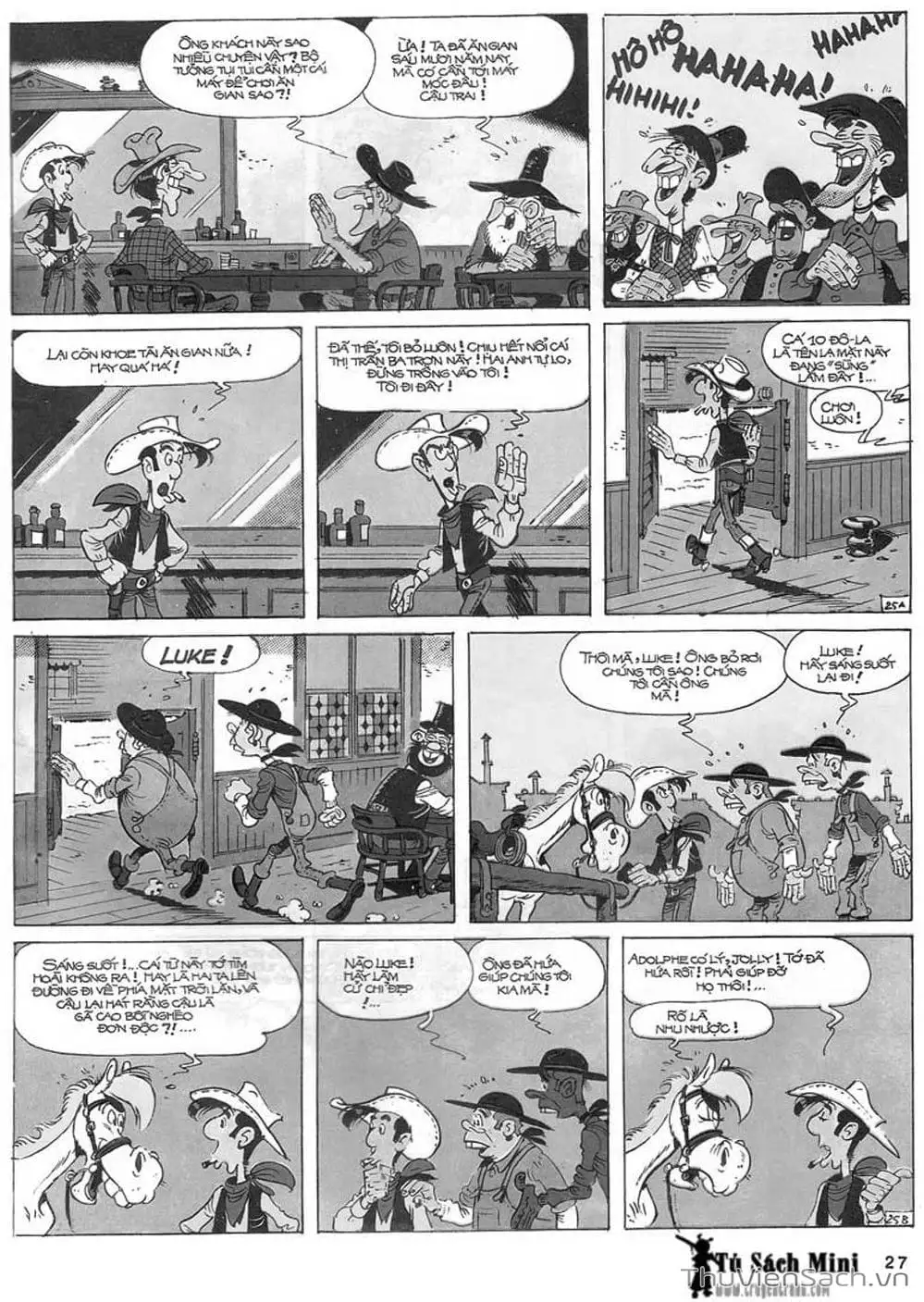 Truyện Tranh Cuộc Phiêu Lưu Kỳ Thú Của Lucky Luke trang 3