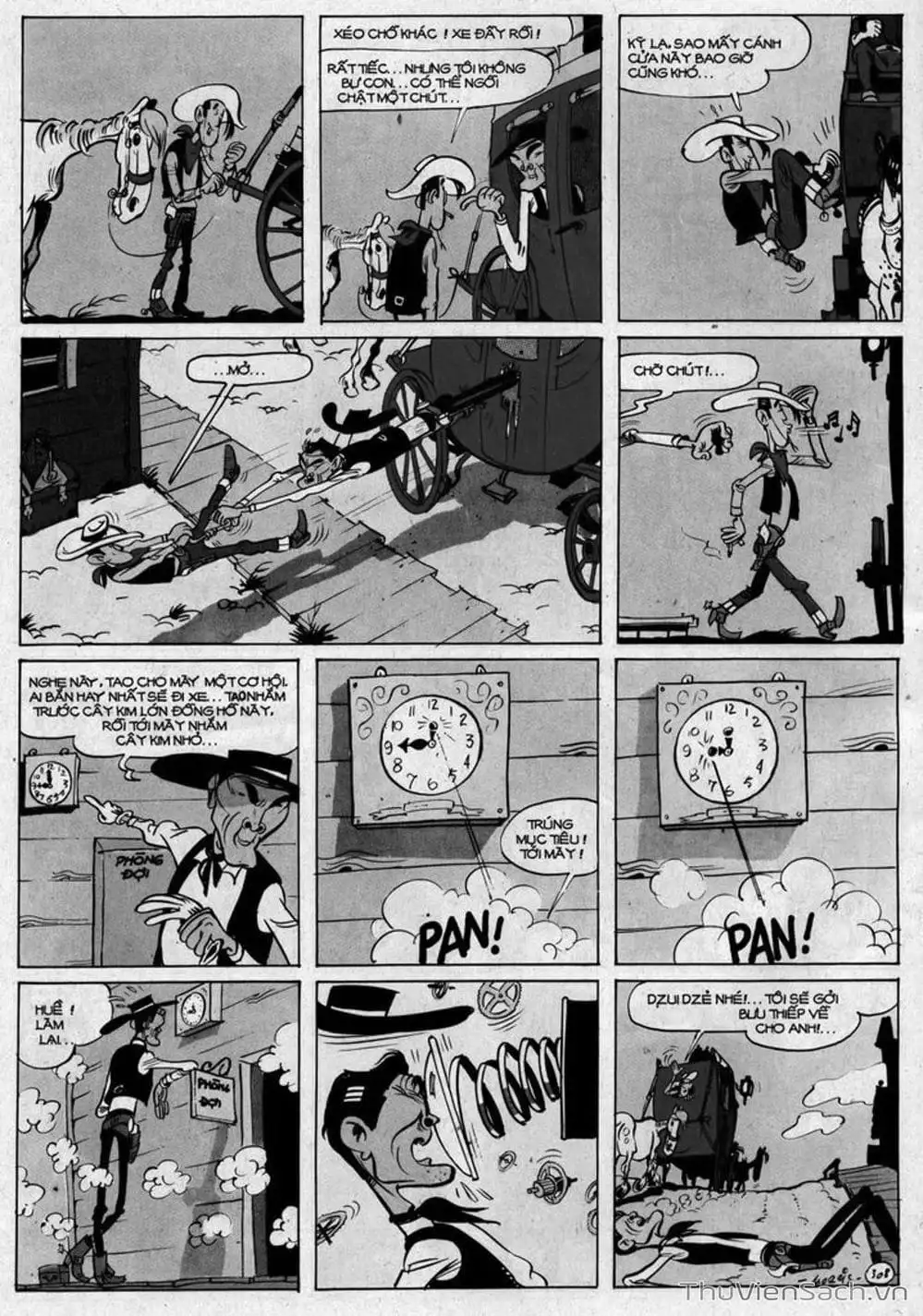 Truyện Tranh Cuộc Phiêu Lưu Kỳ Thú Của Lucky Luke trang 3