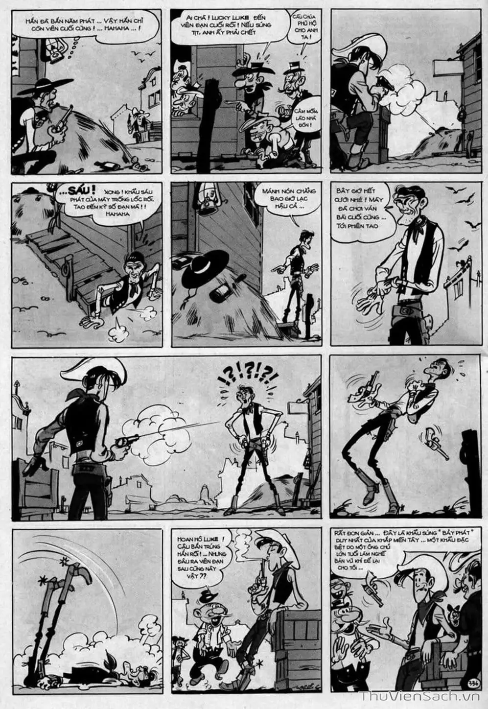 Truyện Tranh Cuộc Phiêu Lưu Kỳ Thú Của Lucky Luke trang 3