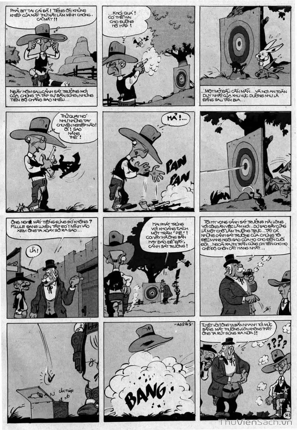 Truyện Tranh Cuộc Phiêu Lưu Kỳ Thú Của Lucky Luke trang 3