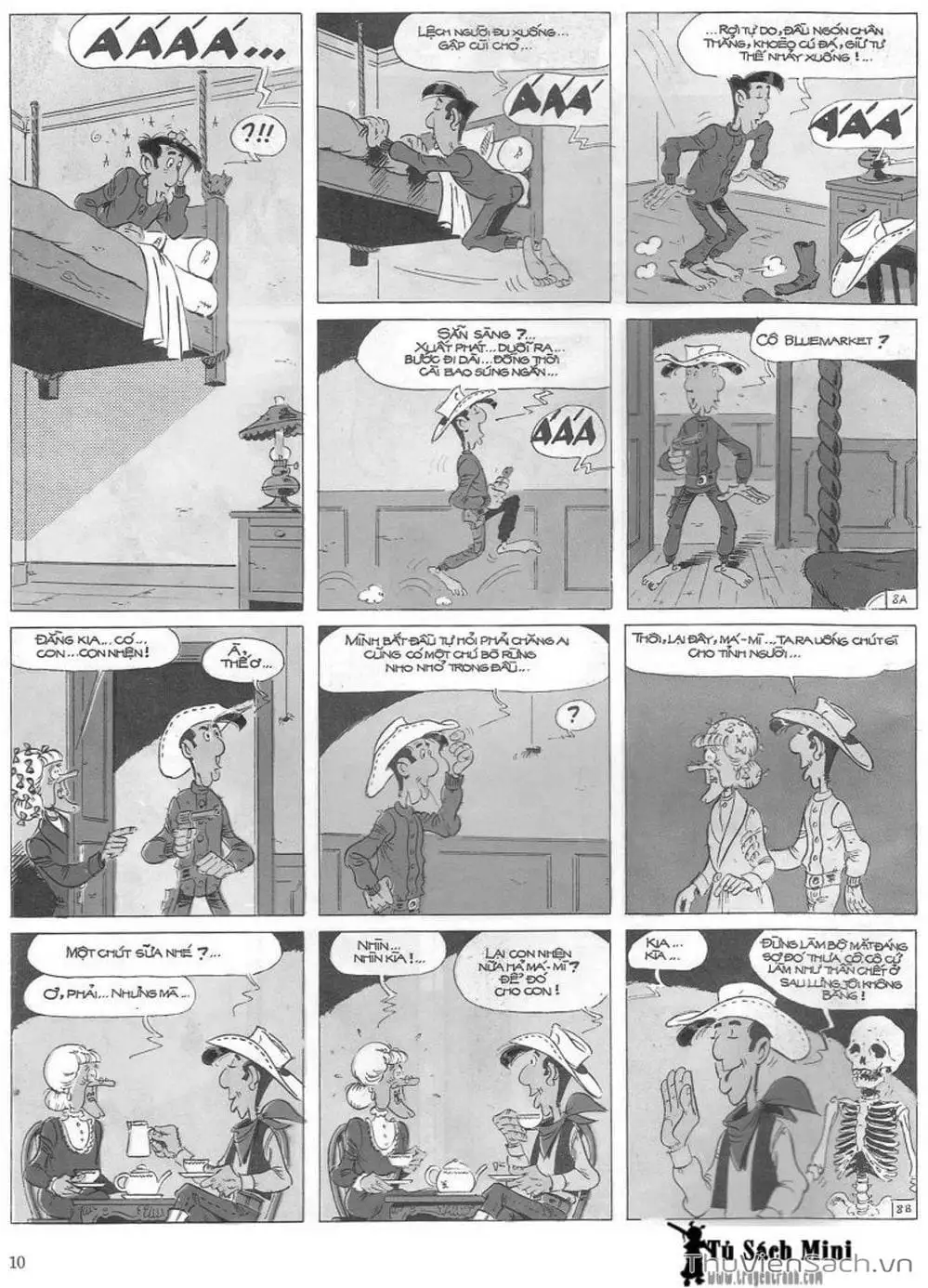 Truyện Tranh Cuộc Phiêu Lưu Kỳ Thú Của Lucky Luke trang 3