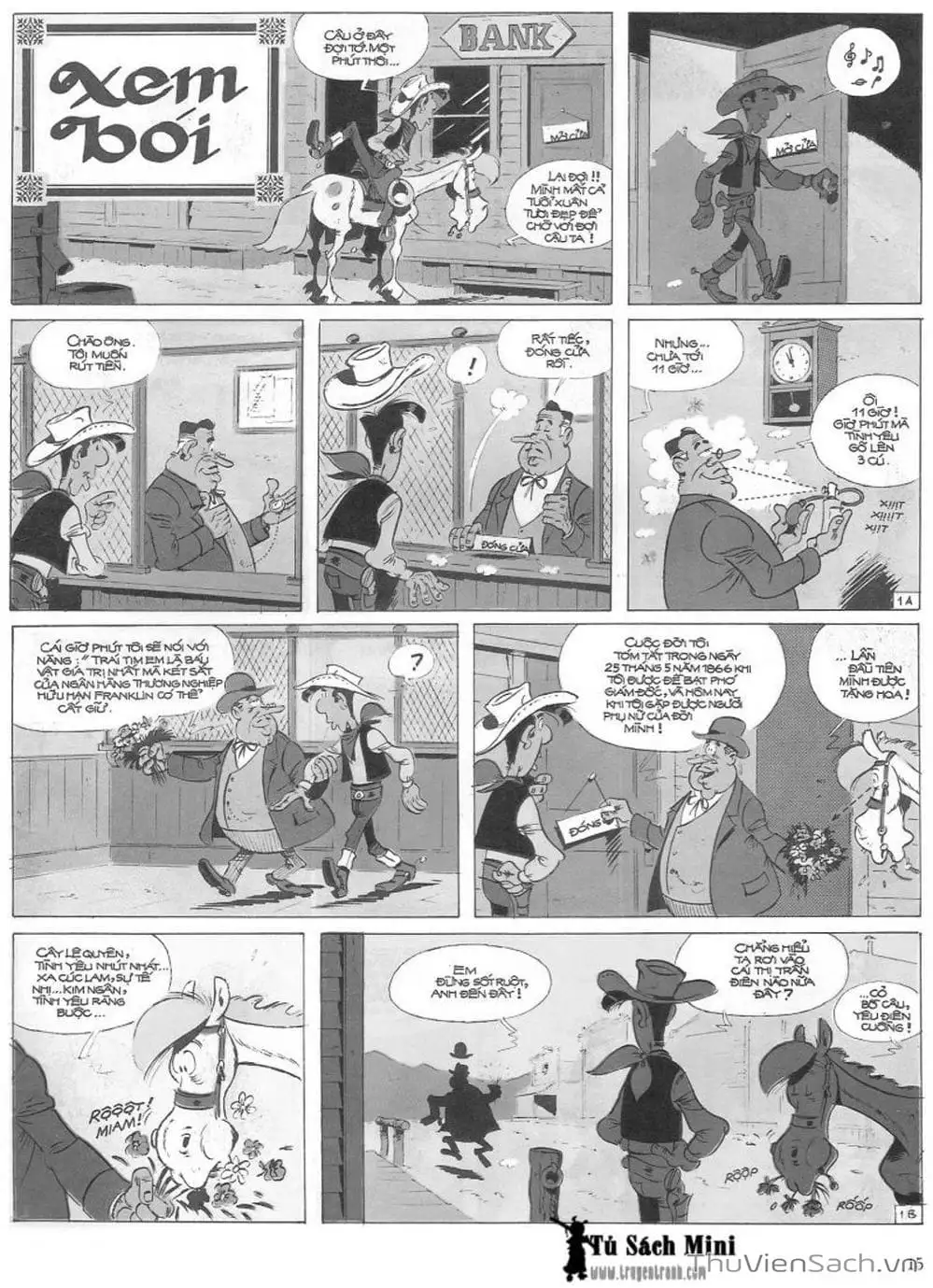 Truyện Tranh Cuộc Phiêu Lưu Kỳ Thú Của Lucky Luke trang 3