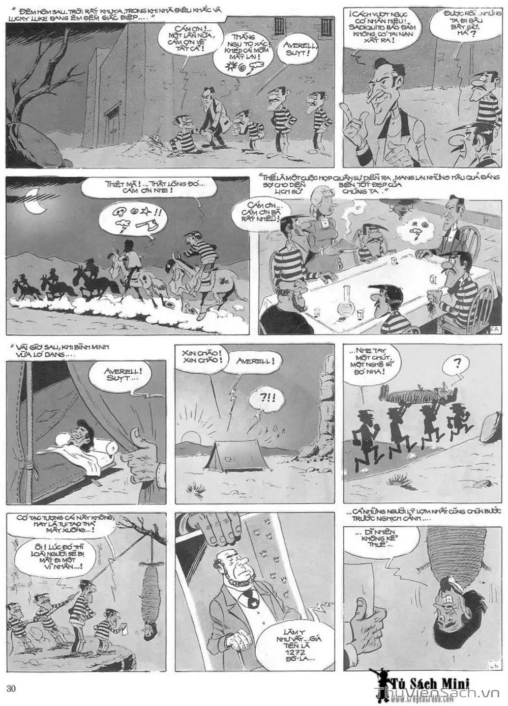 Truyện Tranh Cuộc Phiêu Lưu Kỳ Thú Của Lucky Luke trang 3