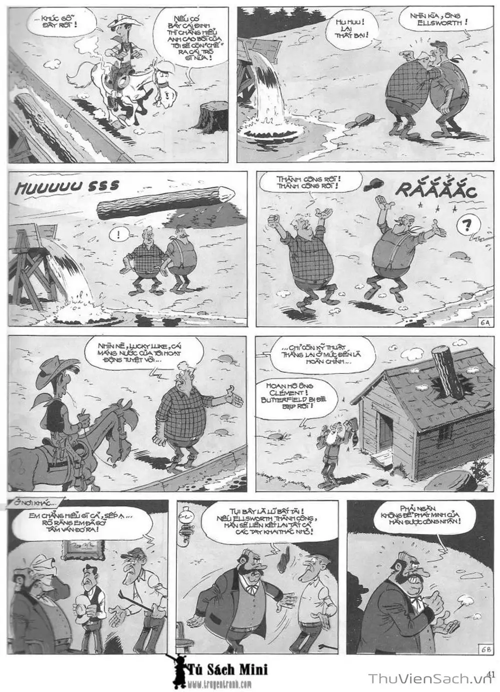 Truyện Tranh Cuộc Phiêu Lưu Kỳ Thú Của Lucky Luke trang 3