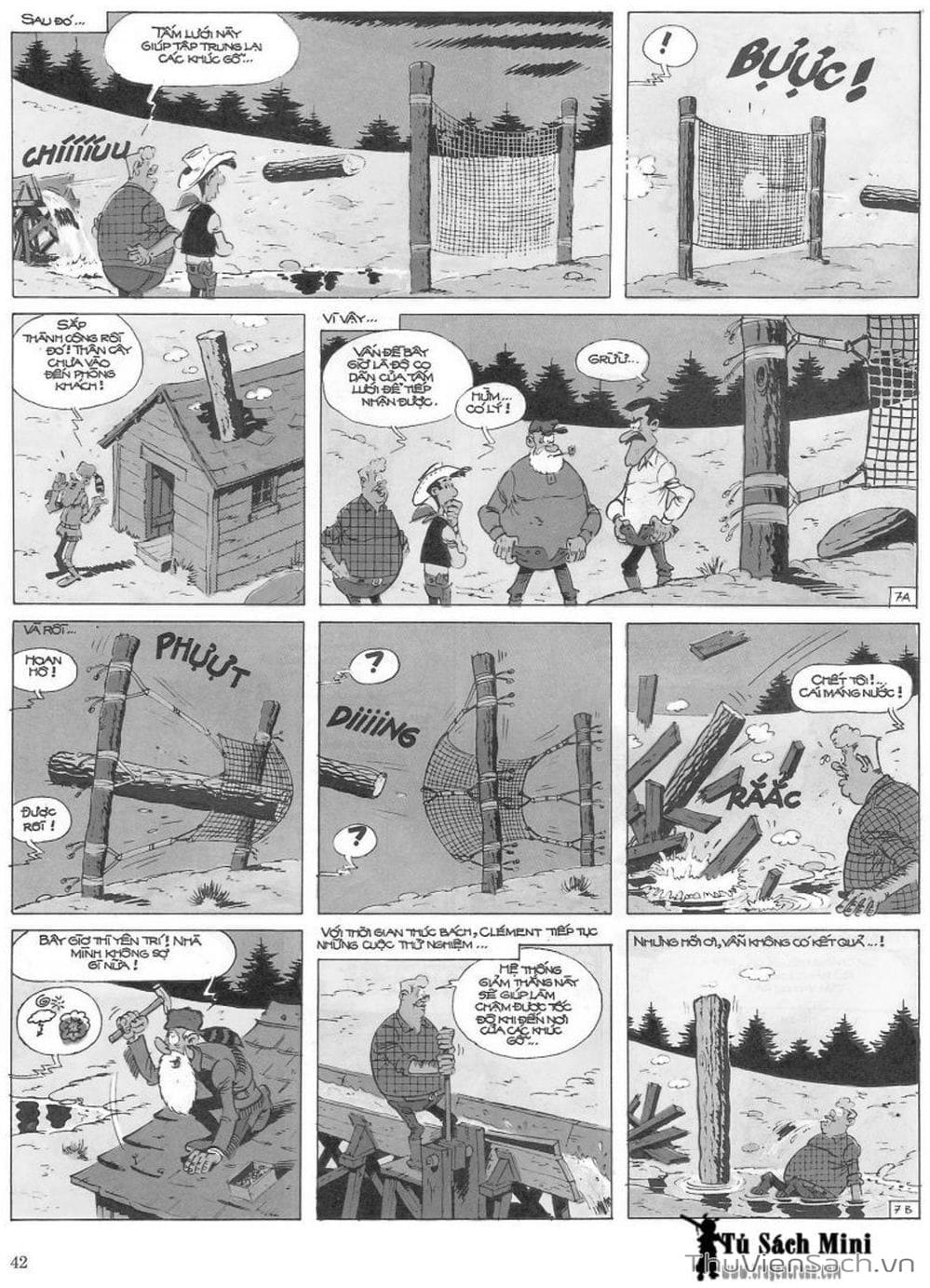 Truyện Tranh Cuộc Phiêu Lưu Kỳ Thú Của Lucky Luke trang 3