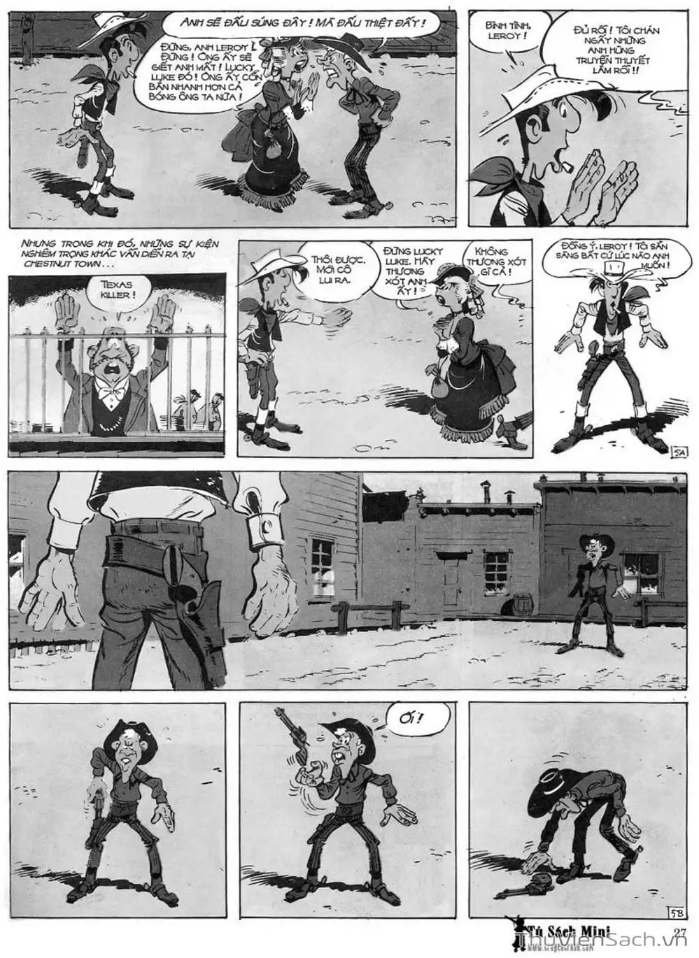 Truyện Tranh Cuộc Phiêu Lưu Kỳ Thú Của Lucky Luke trang 3