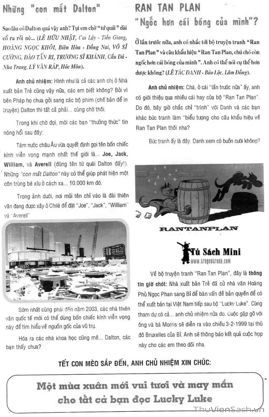 Truyện Tranh Cuộc Phiêu Lưu Kỳ Thú Của Lucky Luke trang 3