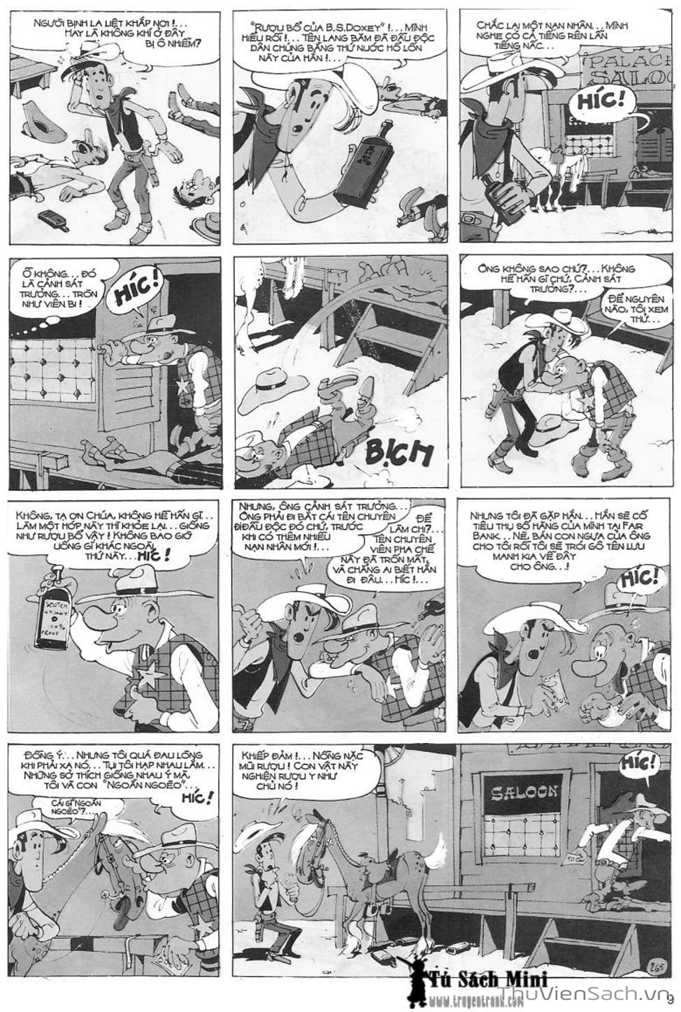 Truyện Tranh Cuộc Phiêu Lưu Kỳ Thú Của Lucky Luke trang 3
