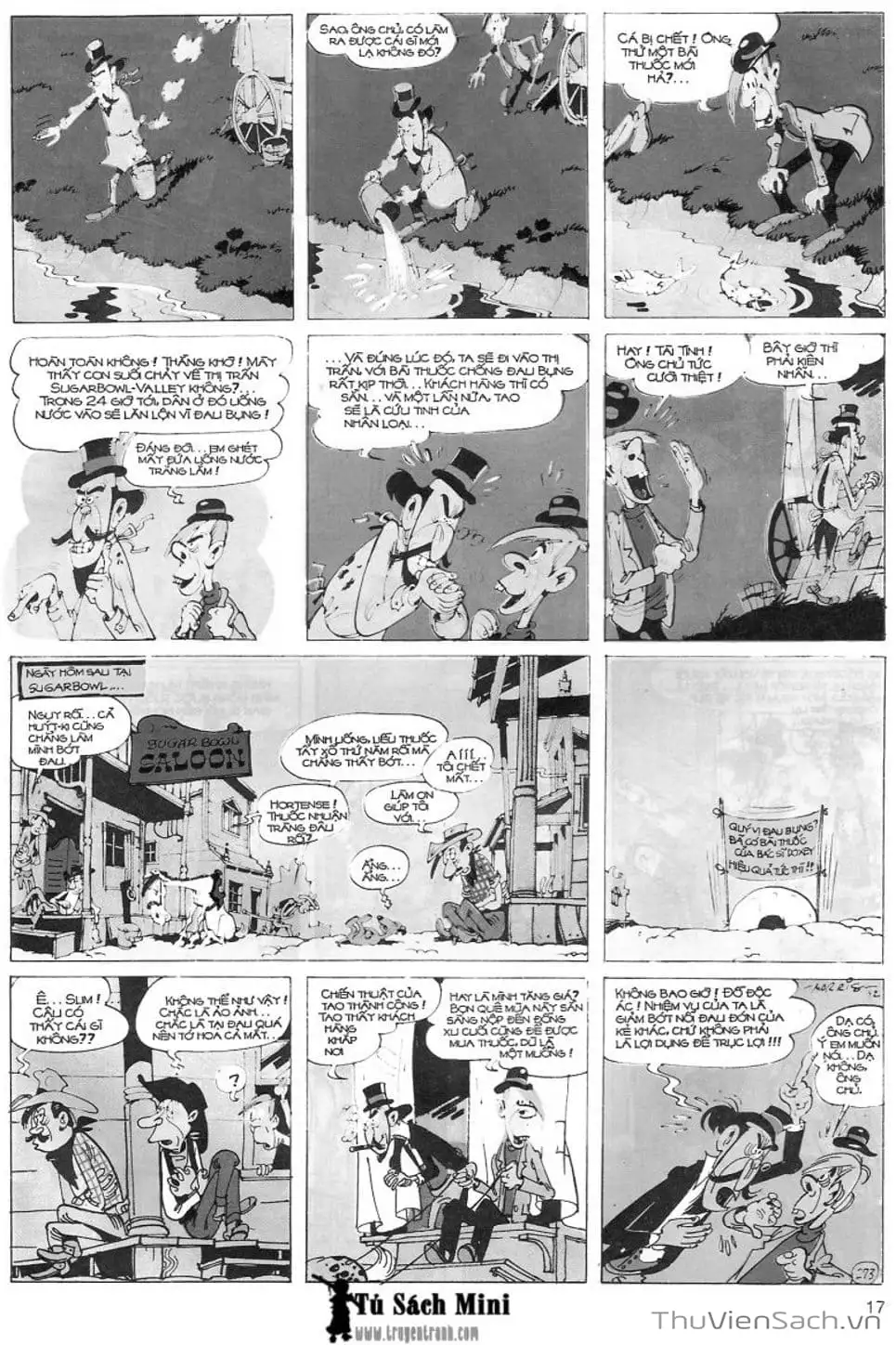 Truyện Tranh Cuộc Phiêu Lưu Kỳ Thú Của Lucky Luke trang 3
