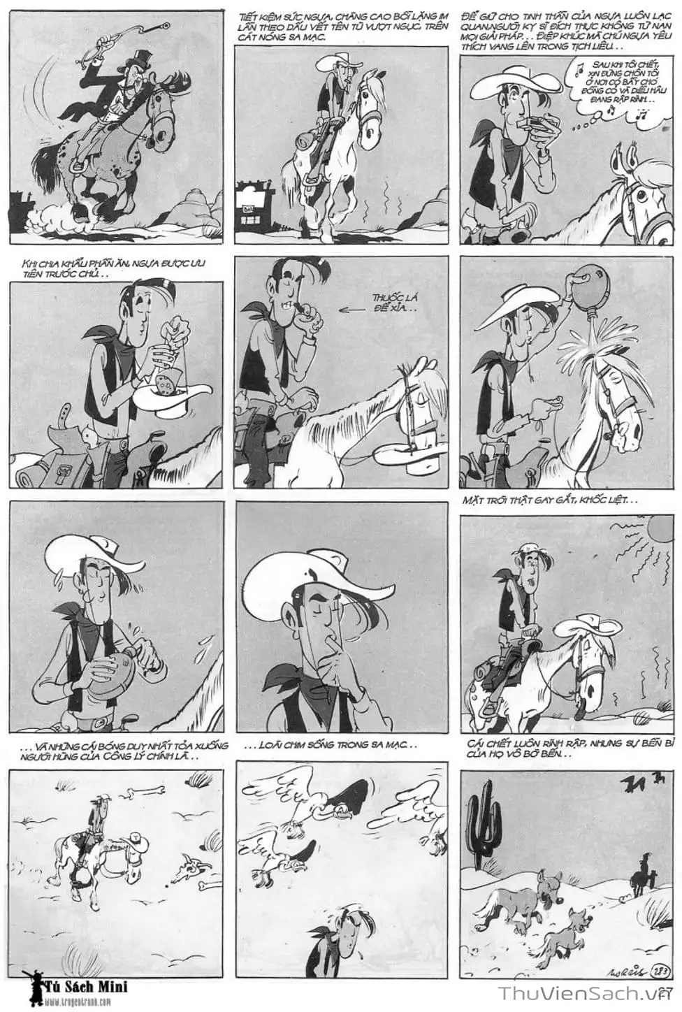 Truyện Tranh Cuộc Phiêu Lưu Kỳ Thú Của Lucky Luke trang 3