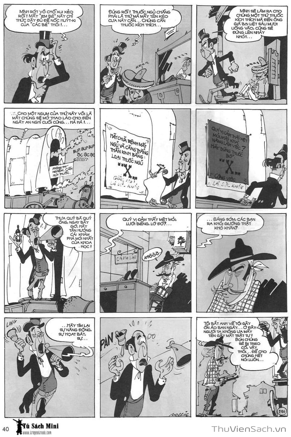 Truyện Tranh Cuộc Phiêu Lưu Kỳ Thú Của Lucky Luke trang 3