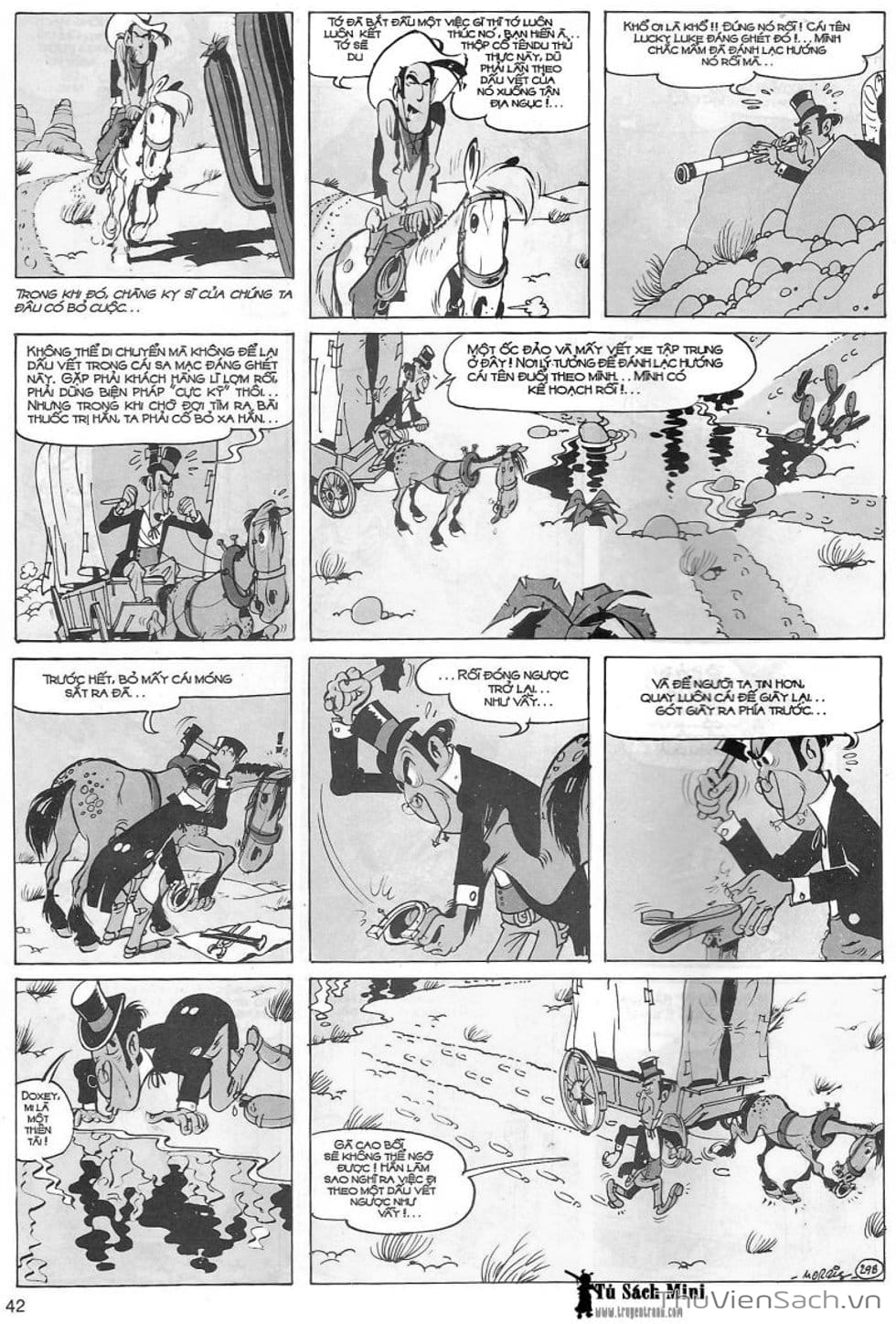 Truyện Tranh Cuộc Phiêu Lưu Kỳ Thú Của Lucky Luke trang 3