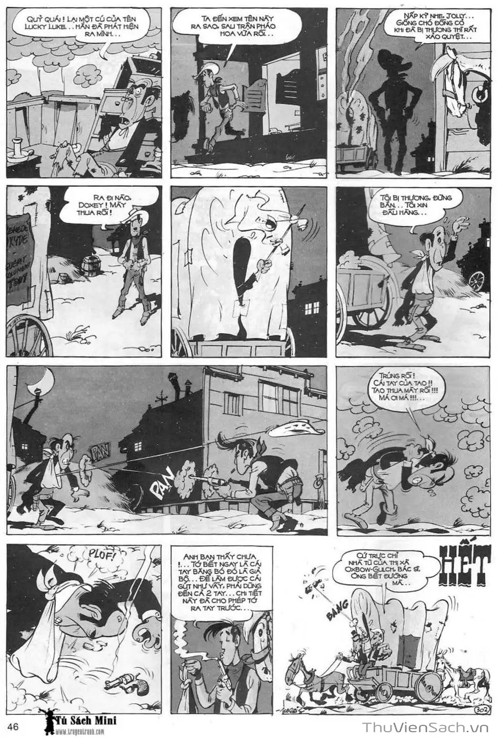 Truyện Tranh Cuộc Phiêu Lưu Kỳ Thú Của Lucky Luke trang 3