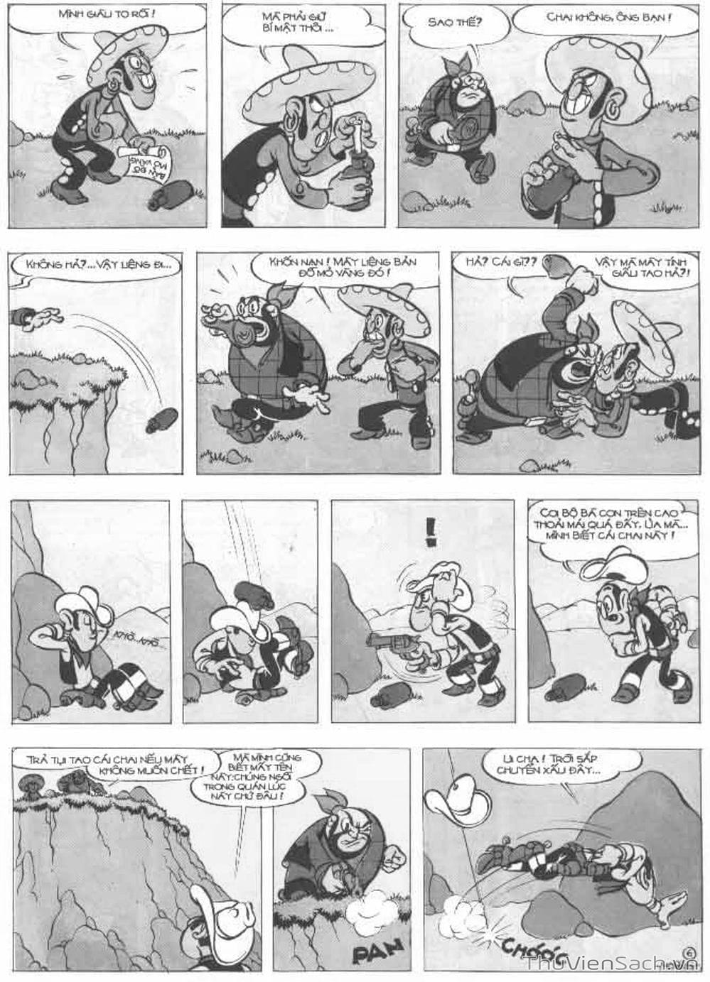 Truyện Tranh Cuộc Phiêu Lưu Kỳ Thú Của Lucky Luke trang 3